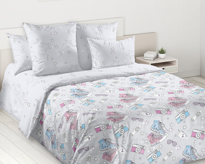 Постельное белье Кеды 1, Перкаль мультиколор